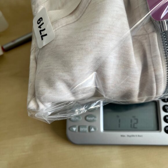 Spanx Womens Airessentials Full Zip Hoodie Jacket X-Large Oatmeal 50764r - Picture 7 of 10